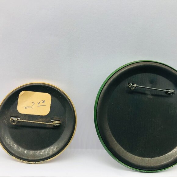 2 - PRESIDENT CARTER Buttons / JC Can Save America / 1980 Rosalynn First Lady - Picture 4 of 4